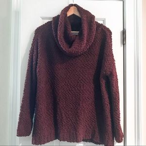 ALTAR'D STATE | cowl neck burgundy sweater S